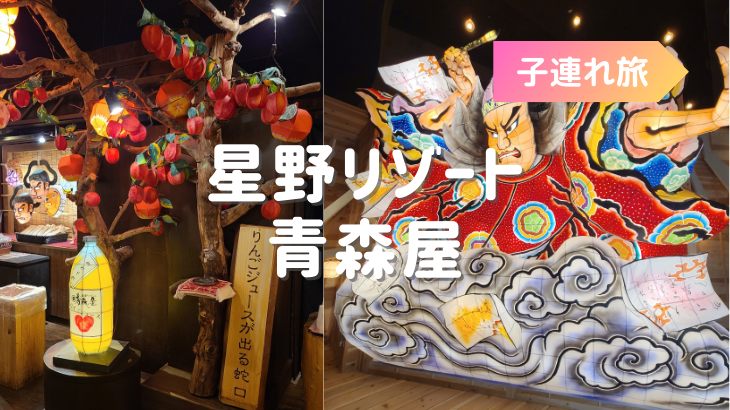 1歳の子供も大興奮の星野リゾート青森屋　宿泊ブログ